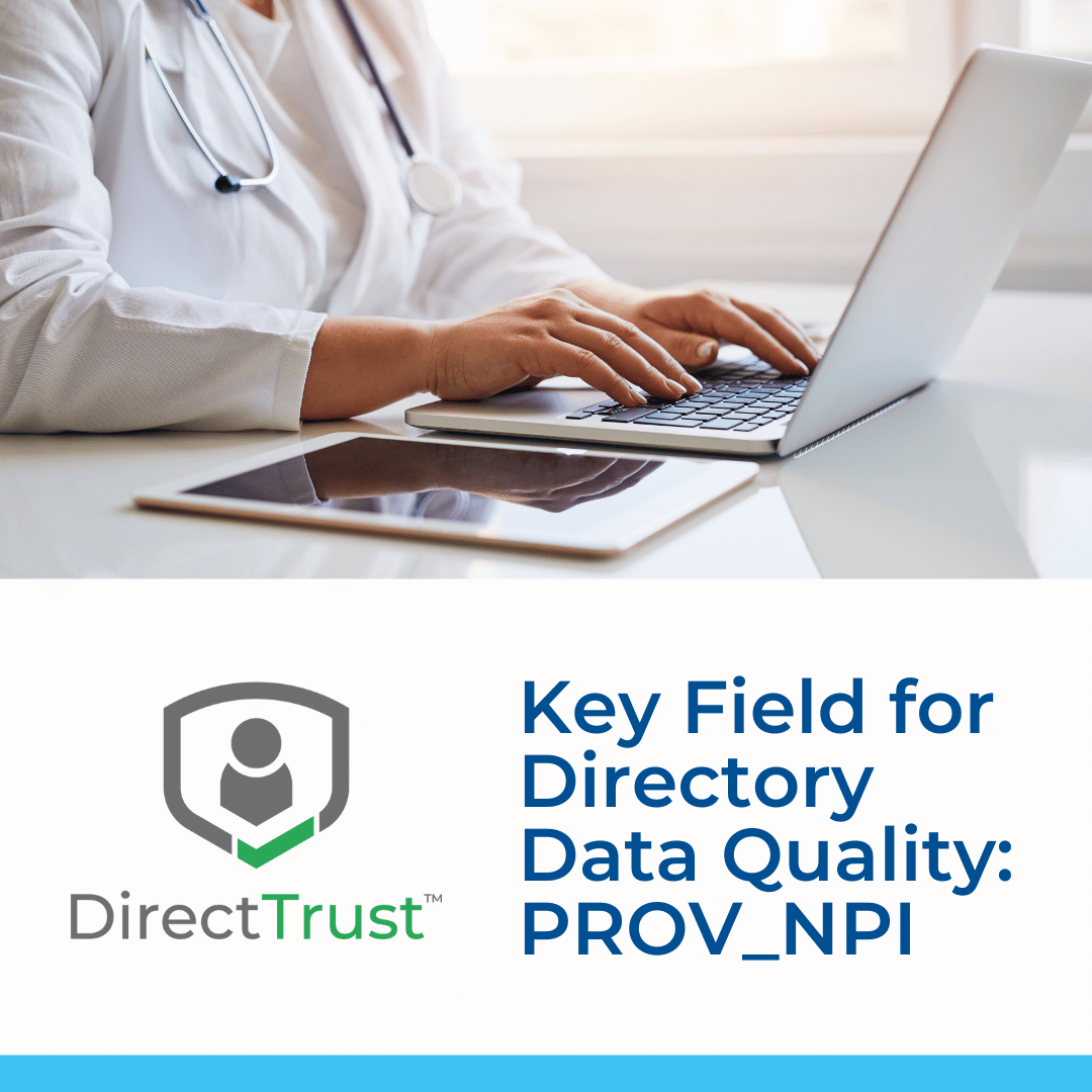 Key Field for Directory Data Quality PROV_NPI