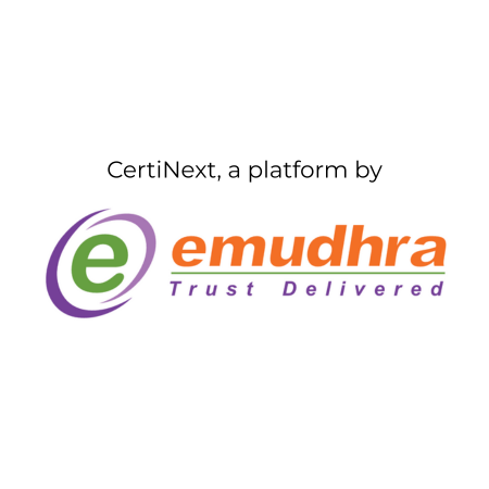 CertiNext by eMudhra